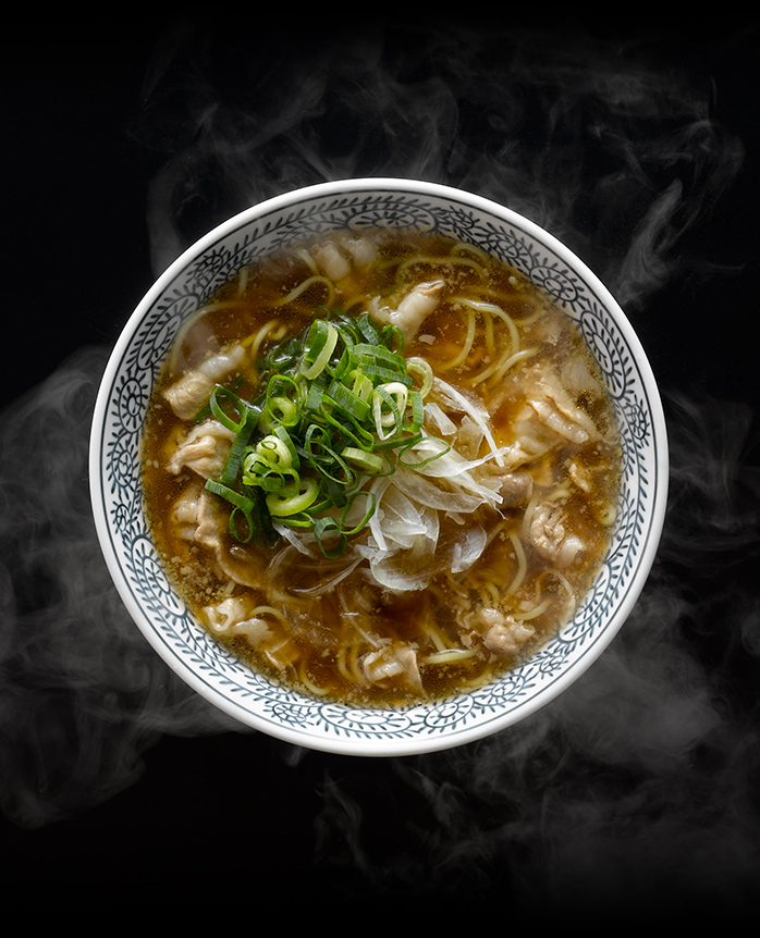 俯瞰の丼ぶりの写真
