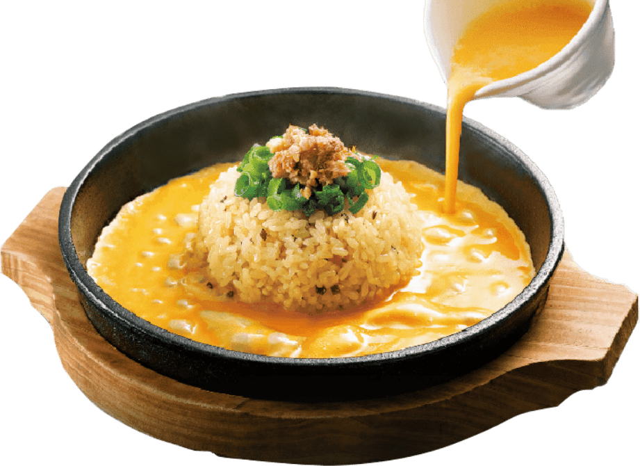鉄板玉子チャーハンのイメージ